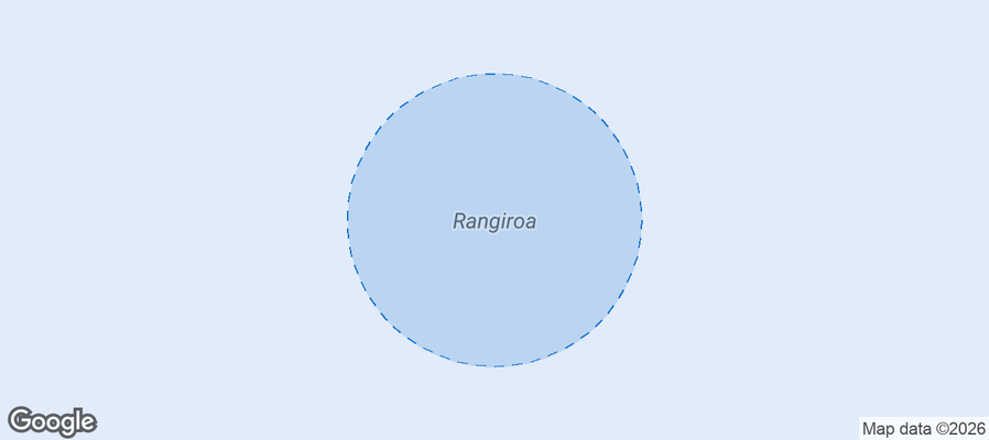 Rangiroa Airbnb map